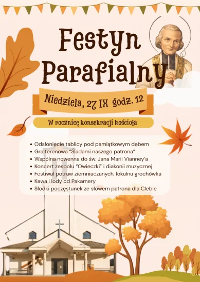 Festyn parafialny 27-09-2026